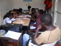A training session for young people in YOHaD Conference room